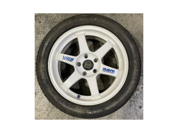 VOLK RACING TE37 17 Inch Wheels X 4 - Image 7